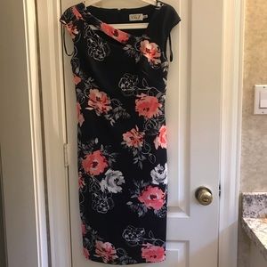 Eliza J floral dress, sz 6.
